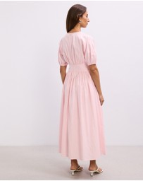 The Fated - Gallery Waisted Midi Dress
