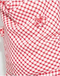 Dazie - Piazza Check Halter Top
