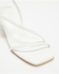 AERE - Leather Slingback Heels