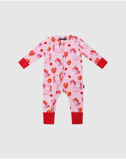 Rock Your Baby - Unicorn Hearts Coverall