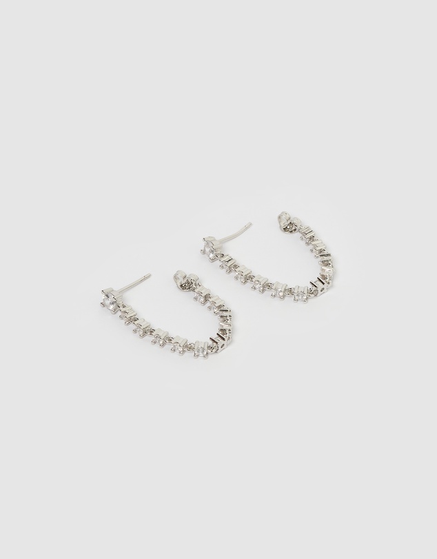 Izoa - Alicia Chain drop Earrings