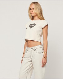 Abrand - Candy Cropped Tee