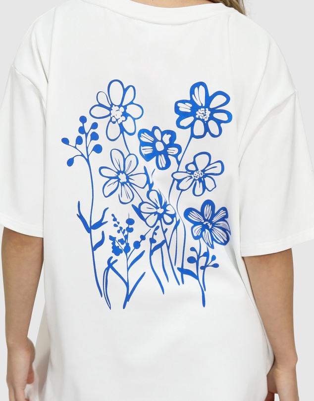 Belle & Bloom - Back To Bloom Oversized T-Shirt