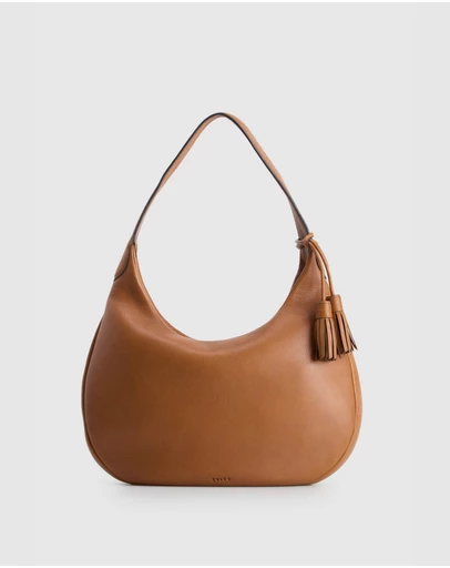 Evity - Maisy Leather Tassel Shoulder Bag