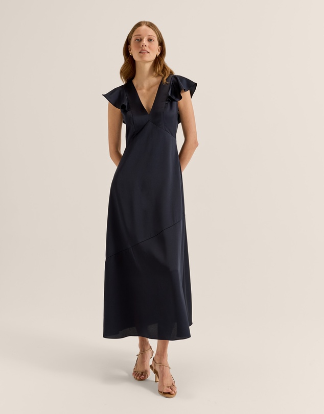Review - Montreal Flounce Sleeve Dress