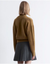 & Other Stories - Pleated Wool Mini Skirt