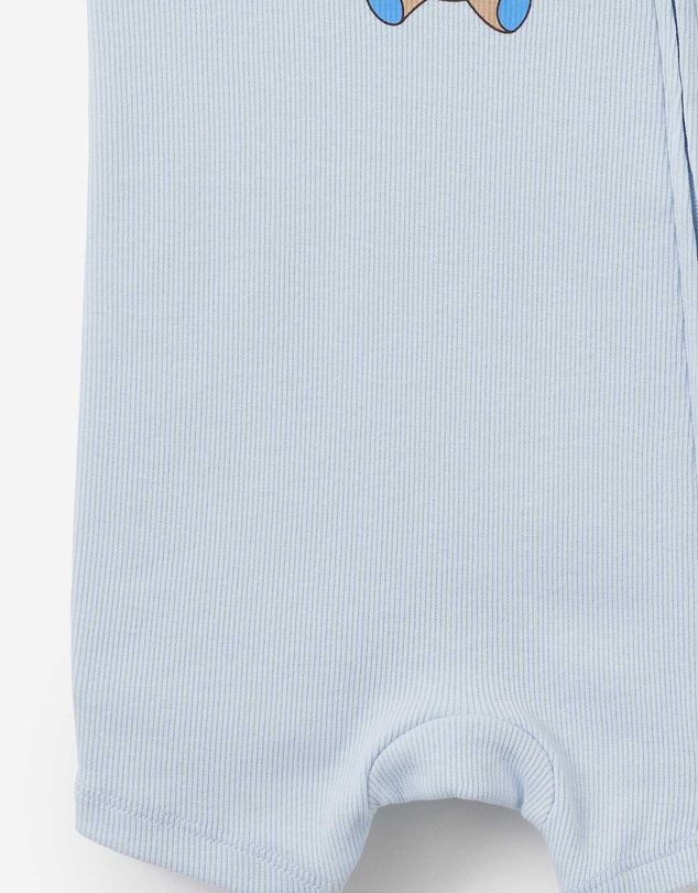 Cotton On Kids - Growie Short Sleeve Zip Romper