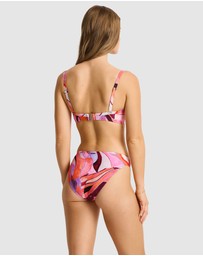 Sea Level Australia - Neon Wave Cross Front Moulded Underwire Bra