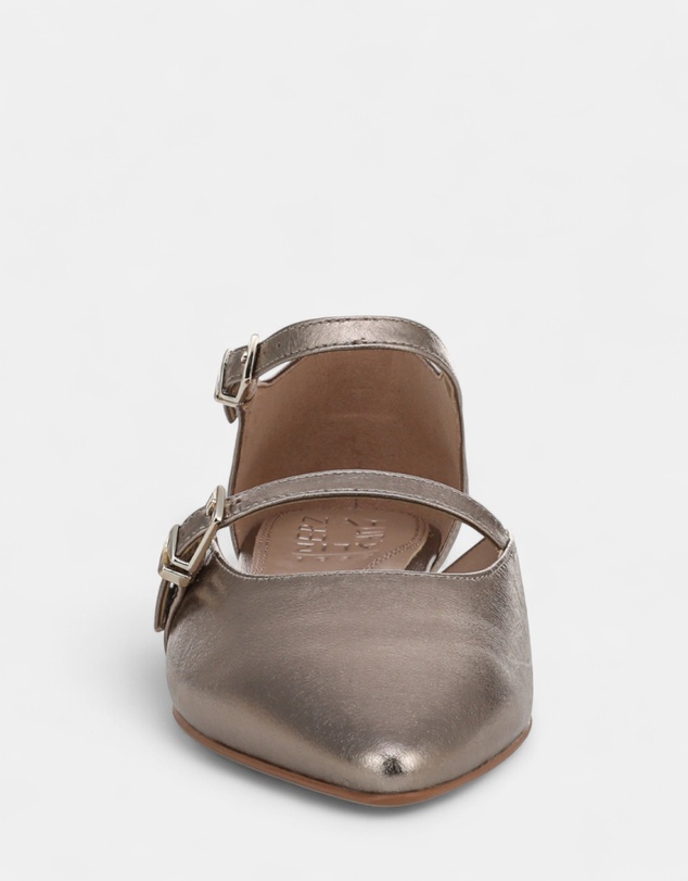 Naturalizer - Harmony Mary-Jane Flat - Pewter