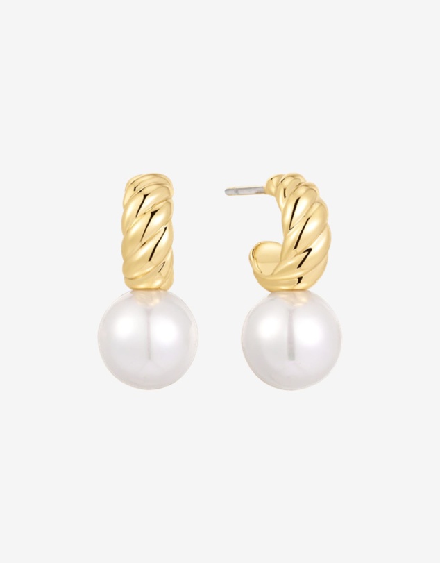 Jackie Mack - Serene Pearl Earrings