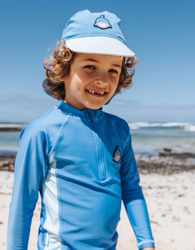 Roarsome - Reef the Shark - Kids Rash Vest