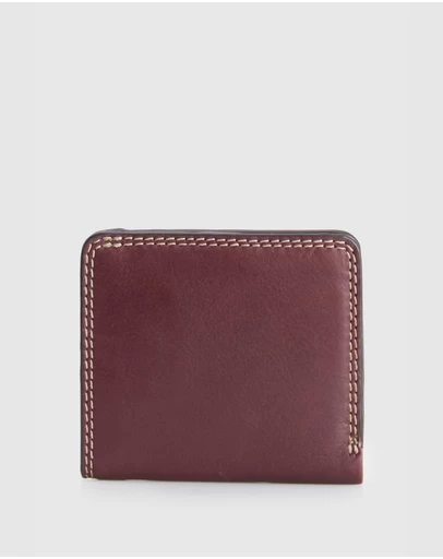Evity - RFID Maya Leather Slim CC Wallet