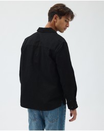 AERE - Brushed Cotton Overshirt