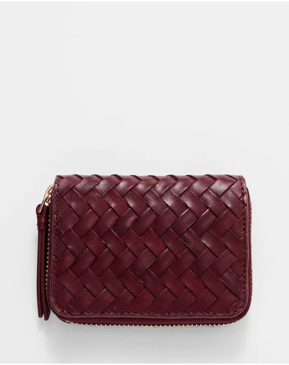 & Other Stories - Braided Leather Wallet