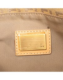 Pre-Loved by Azura Reborn - Pre-Loved fendi Beige Fendi Logo Tote Bag