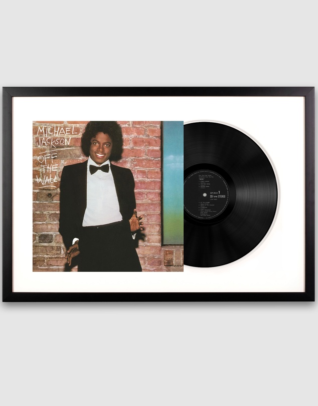 iWorld - Framed Michael Jackson Off the Wall Vinyl Album Art