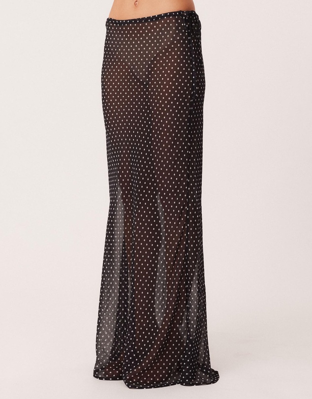 SNDYS - Tamika Sheer Maxi Skirt - ICONIC EXCLUSIVE