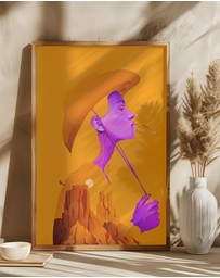 Olive et Oriel - Ardente by Ana Ariane Art Print