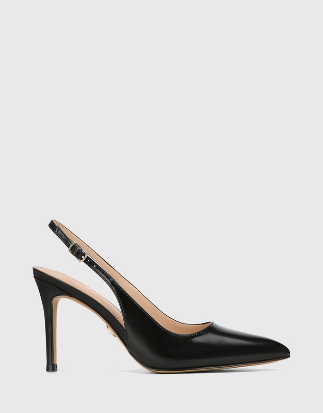 Wittner - Riker Leather Slingbacks