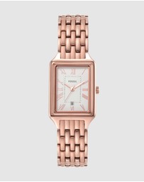 Fossil - Raquel Rose Gold Tone Analogue Watch