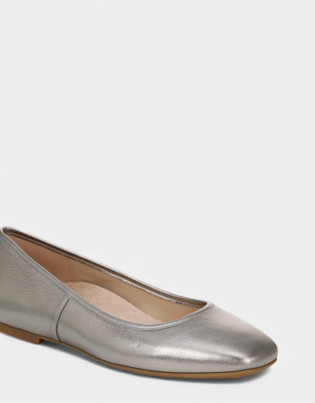 Vionic - Orinda Ballet Flat - Pewter Metallic