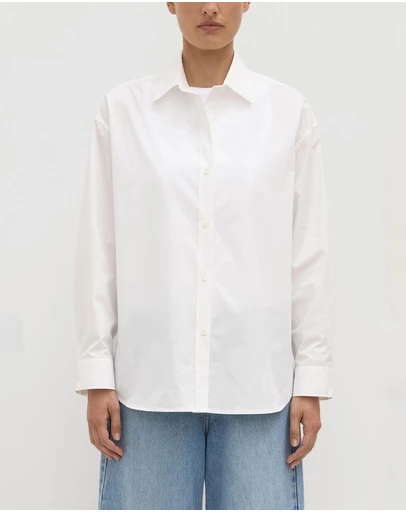 Assembly Label - Marigold Poplin Long Sleeve Shirt