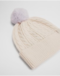 Country Road - Pom Cable Beanie