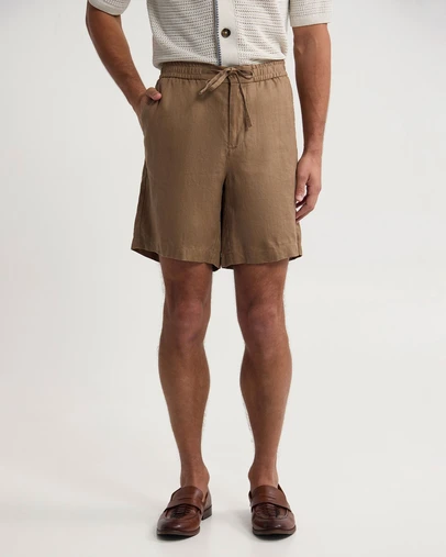Oxford - Carlos French Linen Shorts