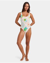 Roxy - Womens Postcards One Piece