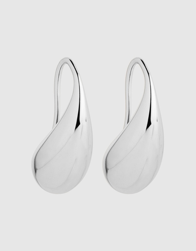 Najo - Eau Silver Earrings