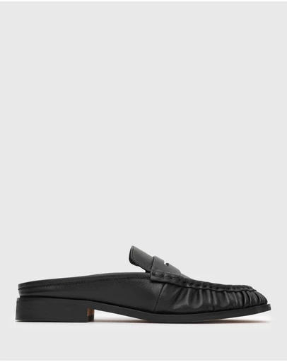 Betts - Harlow Leather Mule Loafers
