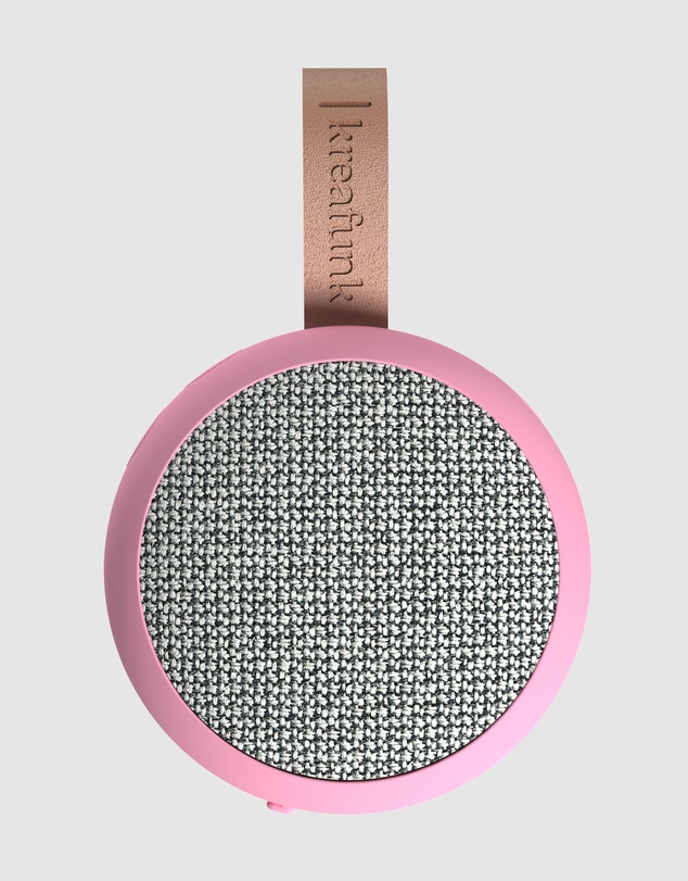 Kreafunk - Kreafunk Ago 2 Fabric Bluetooth Speaker - Fresh Pink