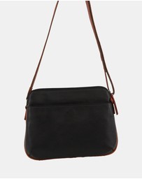 Milleni - Milleni Ladies Nappa Leather Cross-Body Bag