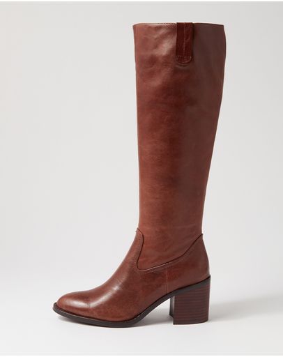 DK BROWN-DK BROWN HEEL