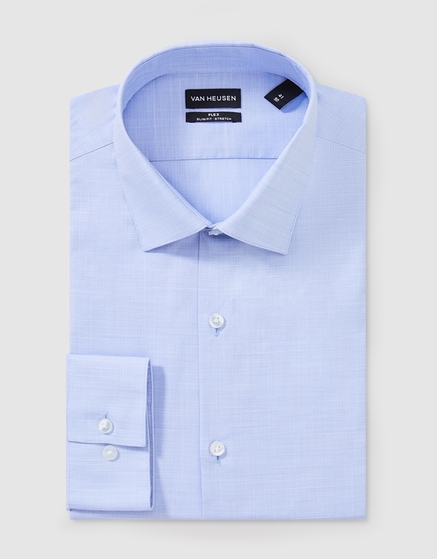 Van Heusen - Plain Slub Shirt