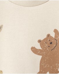 M.N.G - Bear Sweatshirt - Babies-Kids