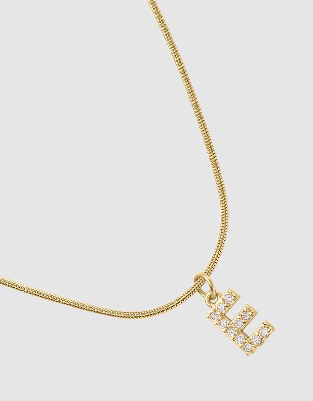 Pastiche - Initial E Necklace