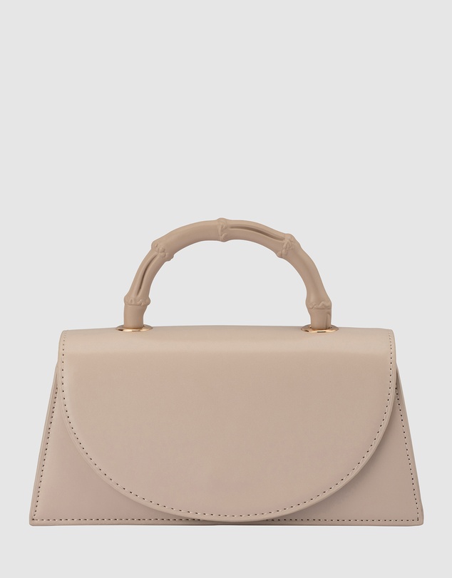 Olga Berg - Phoebe Bamboo Handle Bag