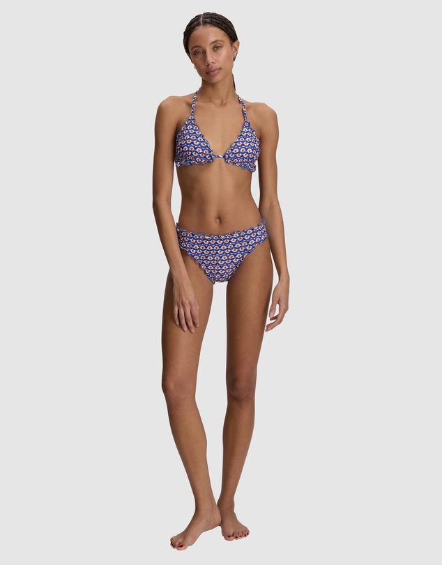 Polo Ralph Lauren - Merrow Ricky Padded Triangle Halter Bikini Top With Shells
