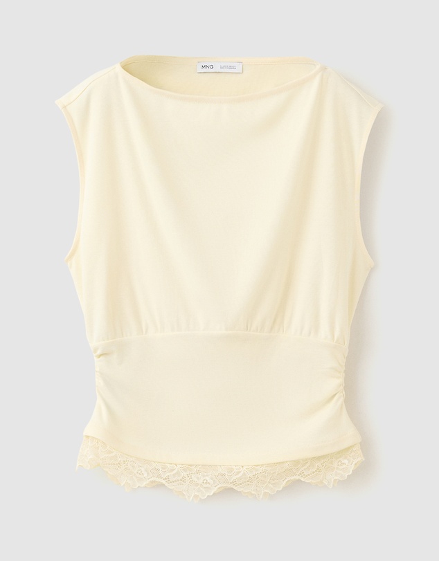 M.N.G - Lacy T-Shirt
