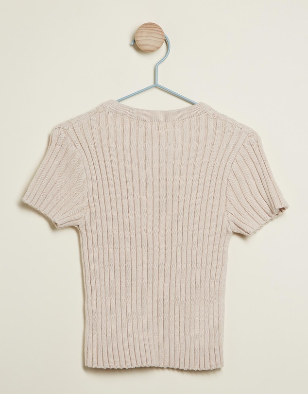 All Fenix - Mini Rib Knit Tee - Babies-Kids
