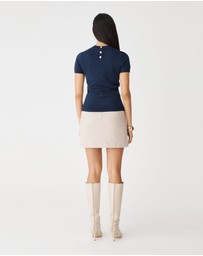 Forcast - Catherine Short Sleeve Knit