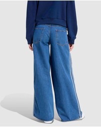 adidas Originals - Firebird Adilenium Denim Track Pants