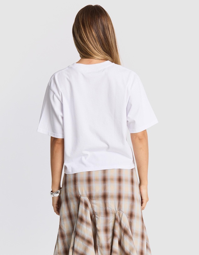 MAKU - Lucky Stars Boxy Crop Tee