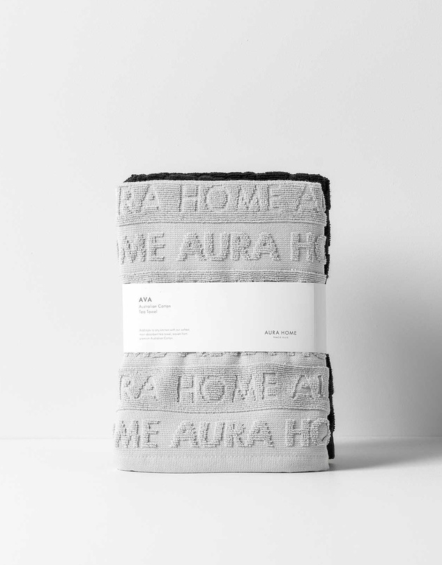Aura Home - Ava Australian Cotton Tea Towel Pack of 2