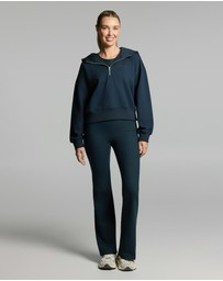 Rockwear - Plush Fleece Half Zip Hoodie
