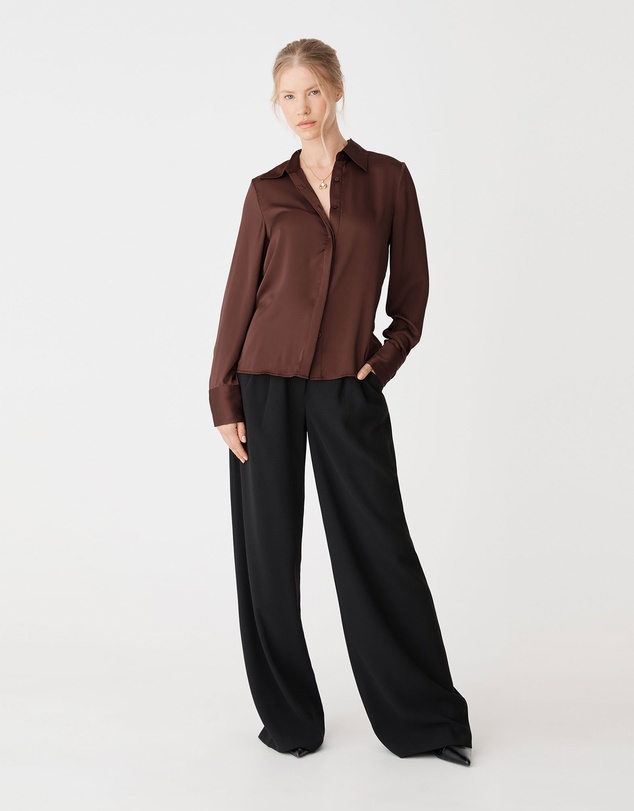 Forcast - Mae Satin Shirt