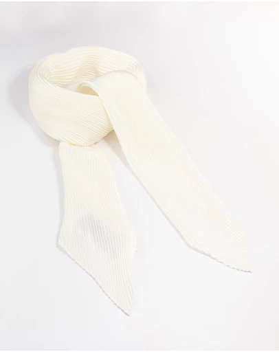 Lovisa - Pleated Satin Fabric Scarf