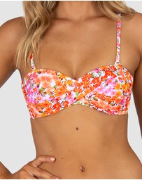 Baku Swimwear - Biarritz Twist Bandeau Bikini Bra Top