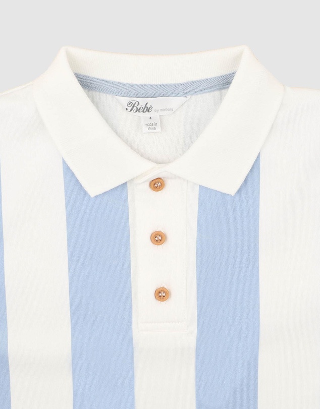 Bebe by Minihaha - Max Stripe Rugby Polo - Kids